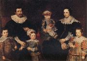 Frans Francken II, The Family of the Artist